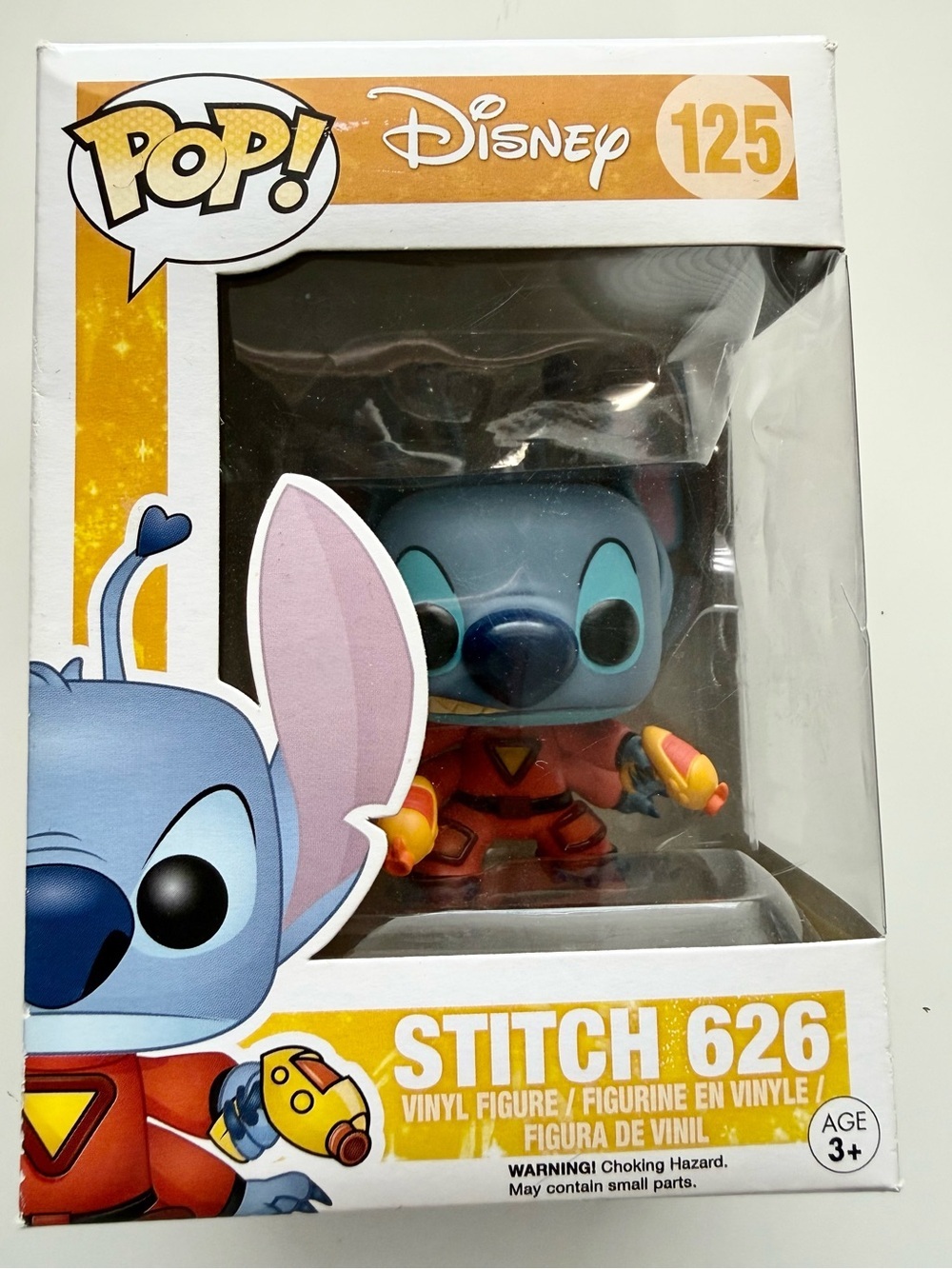 Funko Pop! Disneys Stitch 626 Vinyl Figure - Blue & Red #125